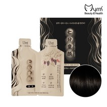 마이미 미라클바디 7분동안 염색제 [ 6개월 or 12개월 ] 한방 순한저자극 염색력최강 염색약 흰머리 간편셀프 새치염색 뿌리염색 새치커버 샴푸형 염모제 염색제 특허성분 특허공법, 블랙