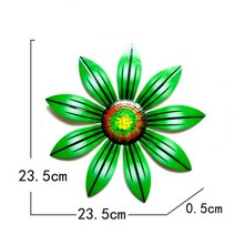야외 정원 가든 조형 조각 인테리어 조형물 조각 장식 금속 꽃 벽 예술 교수형 미적 홈 룸 액세서리, 녹색