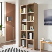 [데코라인] 하리 800책장, 색상:네추럴