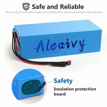 헬퍼솔 Aleaivy-60v 20Ah 21700 16s4p 리튬 이온 배터리 67.2V 1000w 2000w 충전식 전기 자전거 스쿠터 팩, [05] 60V40Ah-16S8P-T-XT60