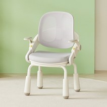 라베스토 팔걸이 집중력 어린이 의자 CC12, CC12(팔걸이있음), 그레이, 1개
