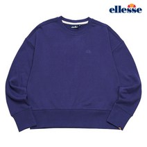 [엘레쎄] 여성 로고 맨투맨 EL4FHTR304_DU