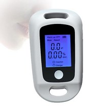 음주측정기 SBAMET breathalyzer 세 가지 색상의 팁이있는 휴대용 핸드 헬드 알코올 테스터 매우 민감한 핸드 헬드 호흡 알코올 테스터 정확한 감지 기능이있는 절묘, 하얀색