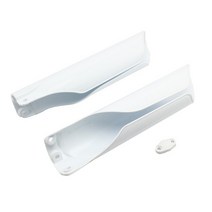 Ktm husqvarna motocross 포크 가드 쇼크 업소버 커버 보호 exc fc 250 300 450 오토바이 액세서리 먼지 핏 자전거, 하얀, 1개