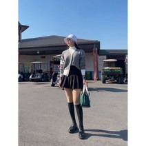 골프 여자 플레츠 스커트 사계절 라인 주름 필드룩 데일리룩 테니스룩