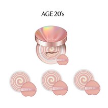에이지투웨니스 AGE20S 볼륨에센스 엔젤링 톤업팩트 14g 핑크 본품+리필3개