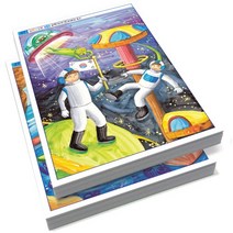 대회미술북 중급 (상 하 2권 세트) 상호명 추가인쇄 아동미술교재 (108장)
