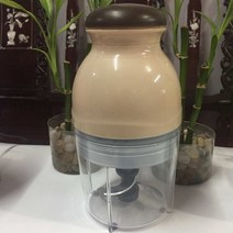 캔압축기 쓰레기압축 페트병 분리수거 재활용 600ml 전기 주방 쵸퍼 마늘 사수기 고기 분쇄기 음식 마늘 야채 쵸퍼 크러셔 푸드 프로세서 슬라이서 블렌더, 베이지, 에게