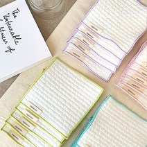 수피아코코 핸드메이드 감성 패브릭 티코스터 컵받침 홈카페소품, 라벤더(보라)