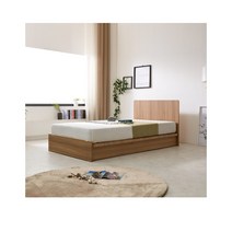 세홈 모노평상형프레임+양면매트리스, 파워본넬양면매트리스, 아카시아