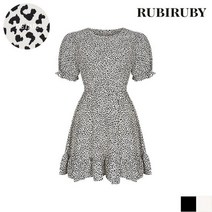 [루비루비] 레오파드 로맨틱 원피스(R22OP048)