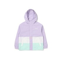 휠라 키즈 배색 바람막이 PALE LAVENDER
