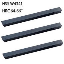 저렴한 2*8*200 2x8x200 HRC64-66 Black HSSW4341 Rectangle Boring Bar Fly Cutter Cutting Milling Lathe, 02 1Piece 2x10x200mm