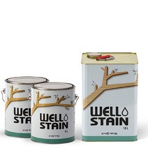 팬션 웰 WELL 오일스테인 DIY 페인트 4리터 아파트-72394EA, 소나무