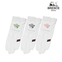 브렌스 서울로고 합피 남성 여성 왼손 골프장갑, 캠프빌리지 블랙 23호