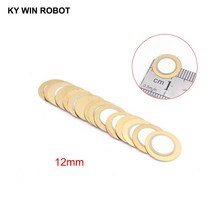 부져 경보10 Pcs Piezoelectric Piezo 세라믹 웨이퍼 플레이트 부저 스피커 Arduino Diy Electro 용 Dia 12