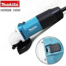 슬라이딩 각도 금속 절단기 Makita 앵글 그라인더 100mm 4 quot 슬라이드 스위치 금속 절단기 전동 공구 목공 수리 연삭 공구 540W/720W/850W, [02] M0900B540W
