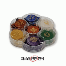 차크라 원형 원석 키트 세트