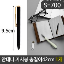왈가닥 그레이트 소형지시봉 미니지시봉 블랙 총길이42cm, 본상품선택, 본상품선택