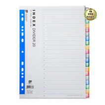 알파 PP 20분류 인덱스 간지 A4 AI6927, 3개