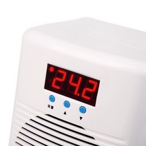 업소용 수족관 어항 냉각기 히터 해수 공냉식 칠러, 20L 단일 냉각+수도관+6W 내장 필터