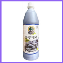 청솔 블루베리 음료베이스 / 과일원액, 835ml, 3개