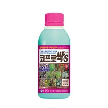 코프로싹S 500ml 구리 황 비료 고추 탄저병 노균병 곰팡이 장미 딸기 약 제거, 1개