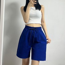 쿨링 시어서커 반바지 팬츠 5color 바캉스룩 비치룩 물놀이 필수템 여름 반바지 밴딩 팬츠