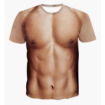 식스팩 몸짱티 헬창옷 근육티 웃긴티셔츠 특이한옷 쓸데없는선물