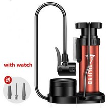 미니 소형 풋 펌프 전기 자전거 오토바이 농구 휴대용 다기능 고압, 06 파란