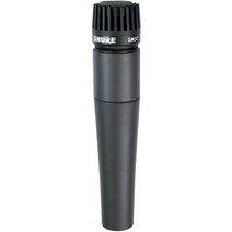Shure 슈어 SM57 Cardioid 다이나믹 Instrument 마이크 with Pneumatic 쇼크 마운트 A25D Clip 보관가방 3-pin XLR Connect, Without cable