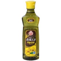 오뚜기 프레스코 카놀라유, 500ml, 2개