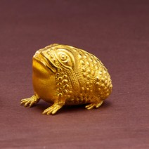 한국금다이아몬드 순금 선물 기념품 부귀영화 금 두꺼비 24K 3.75g 동물