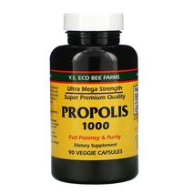 Y.S. 에코 비 팜스 프로폴리스 1000 500mg 베지 캡슐 90정