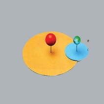 (JLS) 스티로폼 지구와 달의 운동모형 만들기 5인세트 (초등 6학년 교과물품)