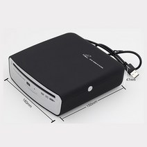 휴대용 벽걸이 cd플레이어 스탠드 자동차 SUV 외부 스테레오 라디오 접시 상자 CD/DVD 플레이어 안 드 로이, 한개옵션0
