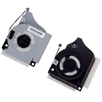 Deal4GO DC 5V/0.5A CPU 쿨링 팬 063NYM 63NYM w/GPU 팬 쿨러 세트 FK2HP 0FK2HP 델 인스피론 G5 15 5590 P82F 게이밍 노트북 용, CPU w/ GPU Cooling Fan set