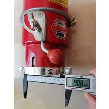 화염 방지기 자동차 농축 배기 파이프 트럭 화재 커버 배기 파이프 캡, 두꺼운 90mm