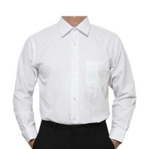 메노모소 남성용 빅사이즈 일자핏 긴팔셔츠