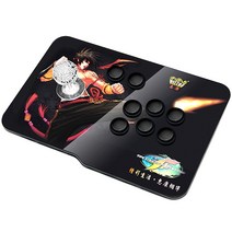 가정용오락실게임기 오락기 가정용 아케이드 조이스틱 핸들 격투 컴퓨터 b 케이블 홈 더블 철권, 유선 아케이드 조이스틱 조이스틱이 빛을 내지 않음