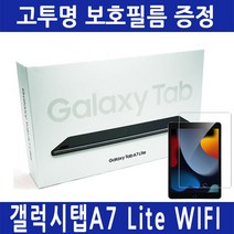 삼성전자 갤럭시탭 A7 Lite 8.7 WiFi 32GB SM-T220 그레이+액정보호필름, 그레이, SM-T220+액정보호필름, Wi-Fi
