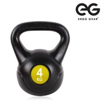 에르고기어 EG케틀벨4kg 6kg 8kg 10kg 코어 근력 다이어트 운동용품, 4kg, EG케틀벨, 1개
