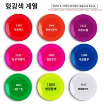 삼화 셀프 스프레이 페인트 건담 모형 개색 핸드 금속 가구 목기 옻칠 낙서 가정용 화이트 바니시, 18 형광 라인(메모 메모)