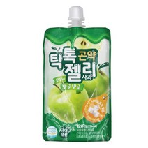 틱톡곤약젤리사과 120g 푸딩 과일 과자 짜요 까까