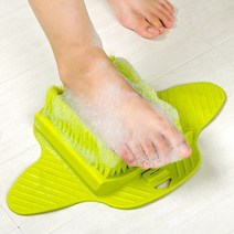 풋브러쉬 발 각질제거 발세척 풋패드, 색상랜덤발송
