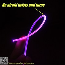 자동차 장식용 조명 Novus-Volvo V40 P1 실내 주변 조명 튜닝 분위기 광섬유 밴드 내부 도어 패널 수리, 02 빨간