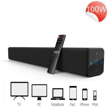 돌비 애트모스 TV 사운드바 tv 서라운드 바 100w soundbar com 서브우퍼 블루투스 5.1 홈 시어터 사운드 2.0 채널 컴퓨터 스피커 tv soundbar box, 에이7, 영국 플러그