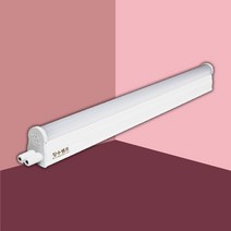 장수램프 LED T5 조명 5W 300mm 간접조명 간접등 형광등, 주백빛(아이보리빛)