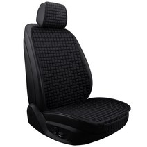 특수 자동차 시트 쿠션 시트 보호대 자동차 시트 보호대 자동차 시트 보호 매트 Acessórios Para Carro Aveo T250 자동차 패드, 블랙 1석, 보여진 바와 같이