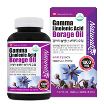 네츄럴라이즈 감마리놀렌산 보라지 오일 1000mg 넉넉한 6개월분(180캡슐)